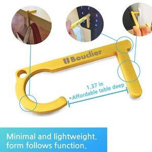 BOUCLIER GERMKEY NO TOUCH DOOR OPENER TOOL  (GOLD)